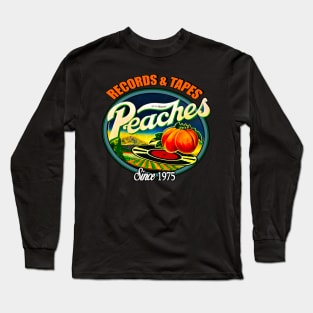 Peaches Records & Tapes // 70s Vintage Long Sleeve T-Shirt